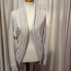 Aeropostale Heather Cream cardigan